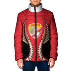 Waikato 2026 Rugby Custom Padded Jacket NZ Maori Silver Fern
