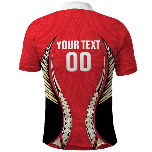 Waikato 2026 Rugby Custom Polo Shirt NZ Maori Silver Fern