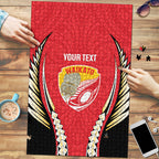 Waikato 2026 Rugby Custom Puzzle NZ Maori Silver Fern