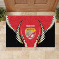 Waikato 2026 Rugby Custom Rubber Doormat NZ Maori Silver Fern