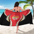 Waikato 2026 Rugby Custom Sarong NZ Maori Silver Fern