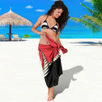 Waikato 2026 Rugby Custom Sarong NZ Maori Silver Fern