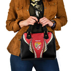 Waikato 2026 Rugby Custom Shoulder Handbag NZ Maori Silver Fern