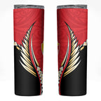 Waikato 2026 Rugby Custom Skinny Tumbler NZ Maori Silver Fern