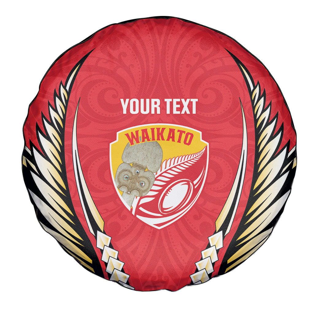 Waikato 2026 Rugby Custom Spare Tire Cover NZ Maori Silver Fern