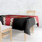 Waikato 2026 Rugby Custom Tablecloth NZ Maori Silver Fern