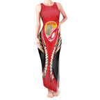 Waikato 2026 Rugby Custom Tank Maxi Dress NZ Maori Silver Fern