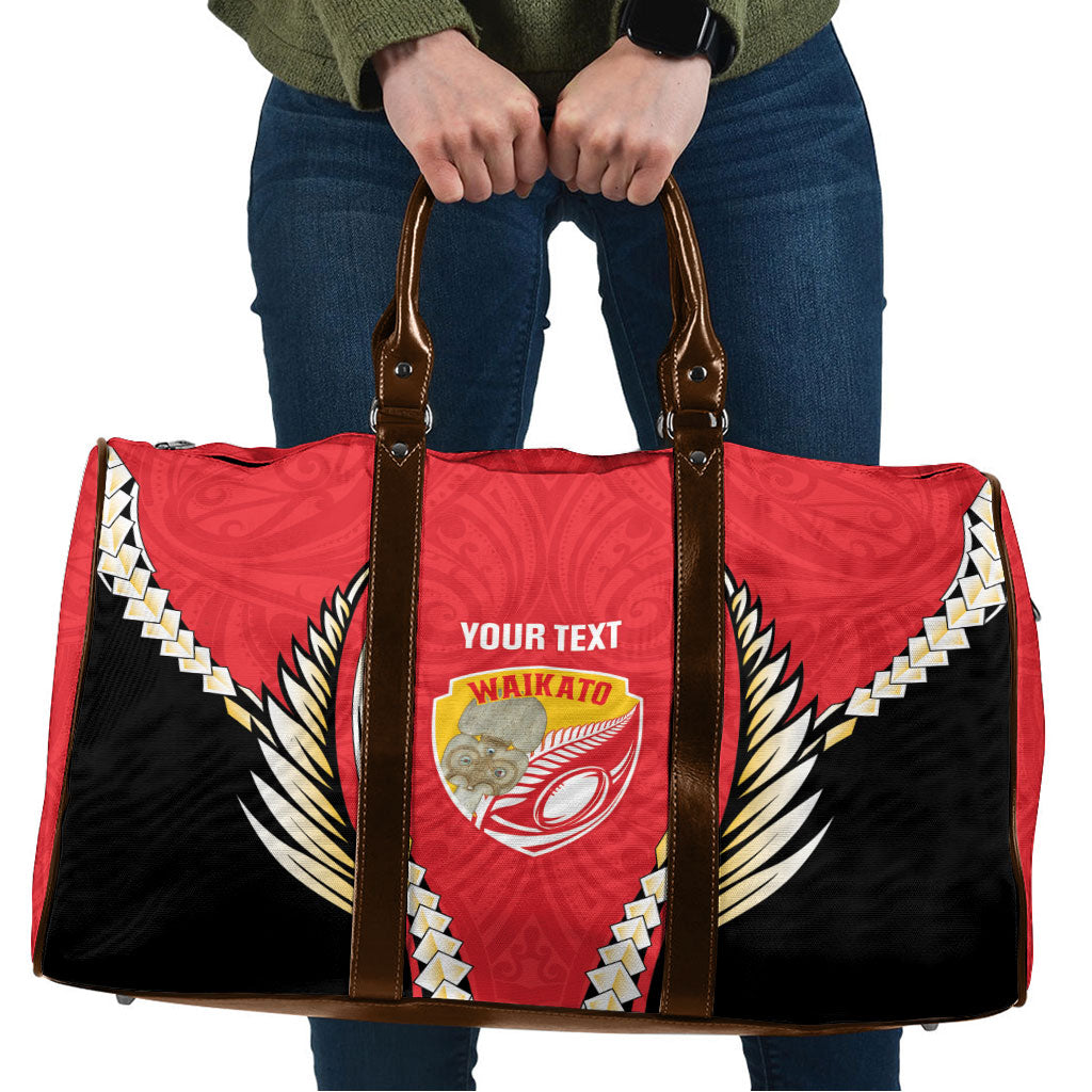 Waikato 2026 Rugby Custom Travel Bag NZ Maori Silver Fern