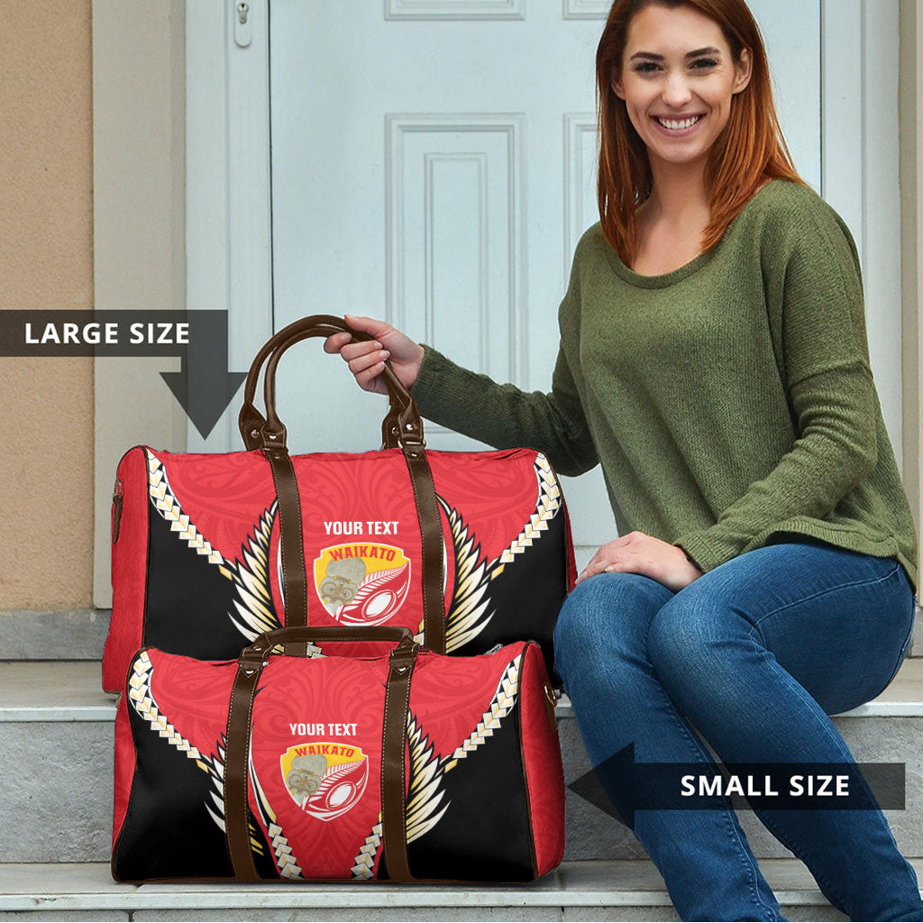 Waikato 2026 Rugby Custom Travel Bag NZ Maori Silver Fern