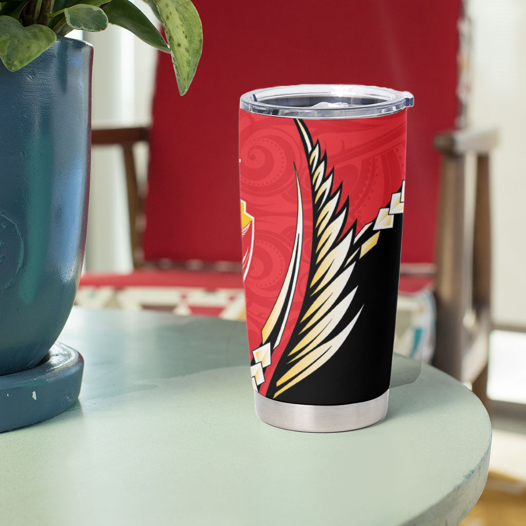 Waikato 2026 Rugby Custom Tumbler Cup NZ Maori Silver Fern