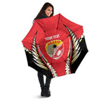 Waikato 2026 Rugby Custom Umbrella NZ Maori Silver Fern