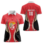 Waikato 2026 Rugby Custom Women Polo Shirt NZ Maori Silver Fern