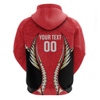 Waikato 2026 Rugby Custom Zip Hoodie NZ Maori Silver Fern