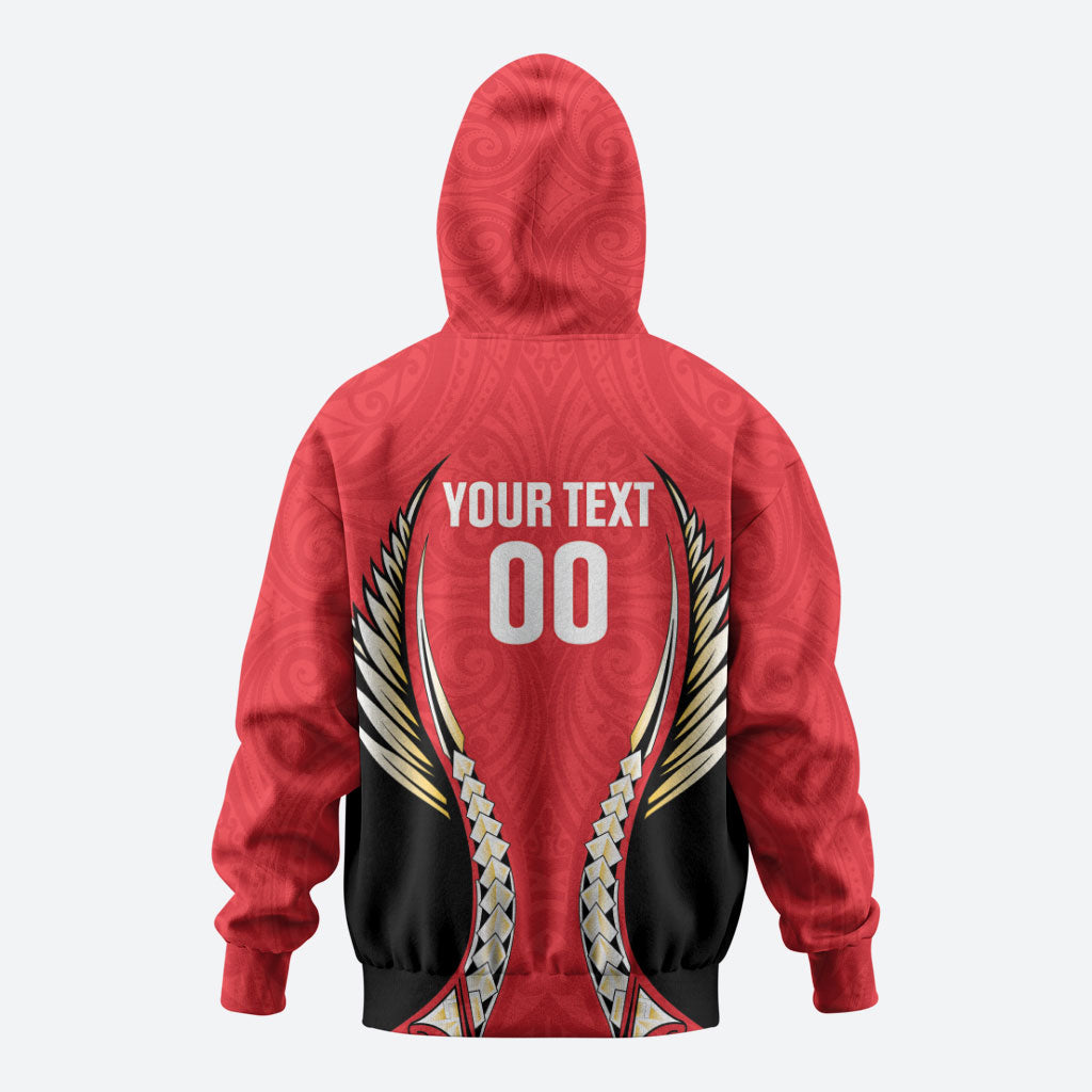 Waikato 2026 Rugby Custom Zip Hoodie NZ Maori Silver Fern