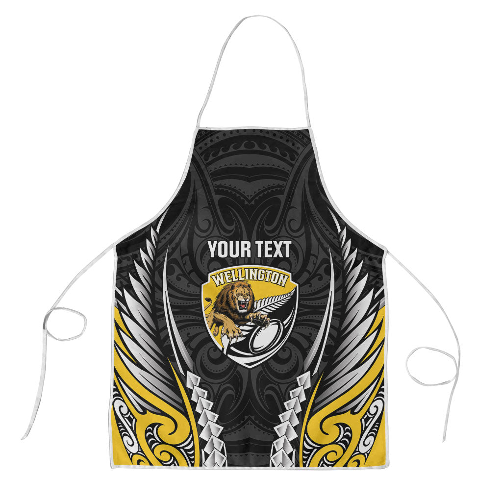 Wellington 2026 Rugby Custom Apron NZ Maori Silver Fern