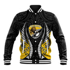 Wellington 2026 Rugby Custom Baseball Jacket NZ Maori Silver Fern