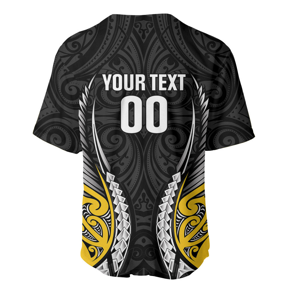 Wellington 2026 Rugby Custom Baseball Jersey NZ Maori Silver Fern