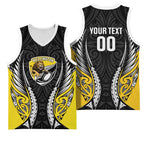 Wellington 2026 Rugby Custom Basketball Jersey NZ Maori Silver Fern