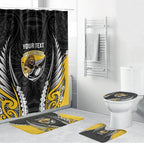 Wellington 2026 Rugby Custom Bathroom Set NZ Maori Silver Fern