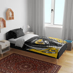 Wellington 2026 Rugby Custom Bedding Set NZ Maori Silver Fern
