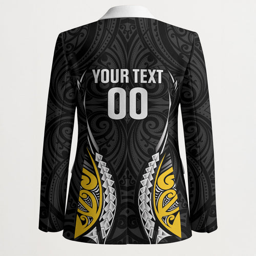 Wellington 2026 Rugby Custom Blazer NZ Maori Silver Fern