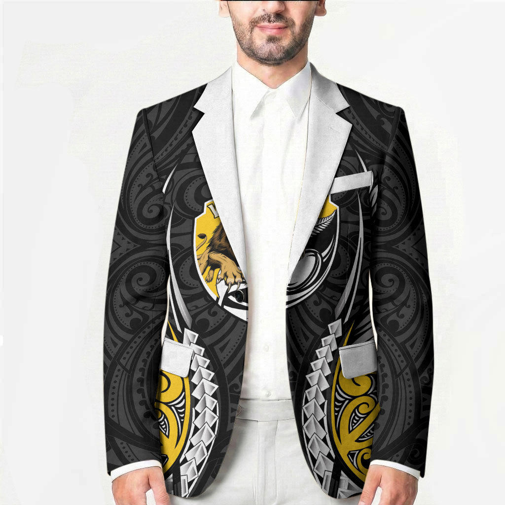 Wellington 2026 Rugby Custom Blazer NZ Maori Silver Fern
