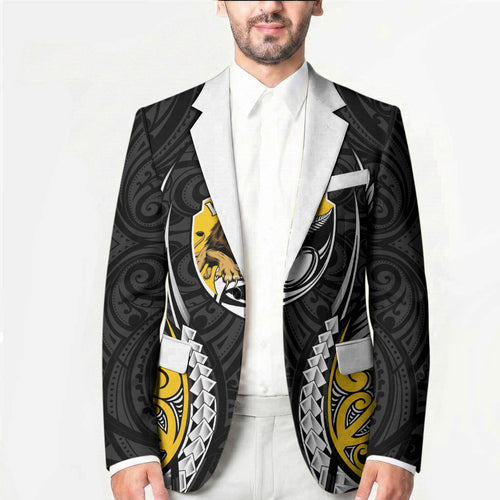 Wellington 2026 Rugby Custom Blazer NZ Maori Silver Fern