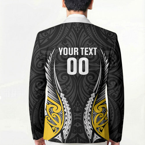 Wellington 2026 Rugby Custom Blazer NZ Maori Silver Fern