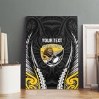 Wellington 2026 Rugby Custom Canvas Wall Art NZ Maori Silver Fern