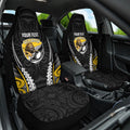 Wellington 2026 Rugby Custom Car Seat Cover NZ Maori Silver Fern