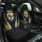 Wellington 2026 Rugby Custom Car Seat Cover NZ Maori Silver Fern