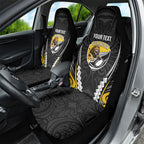Wellington 2026 Rugby Custom Car Seat Cover NZ Maori Silver Fern