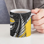 Wellington 2026 Rugby Custom Ceramic Mug NZ Maori Silver Fern