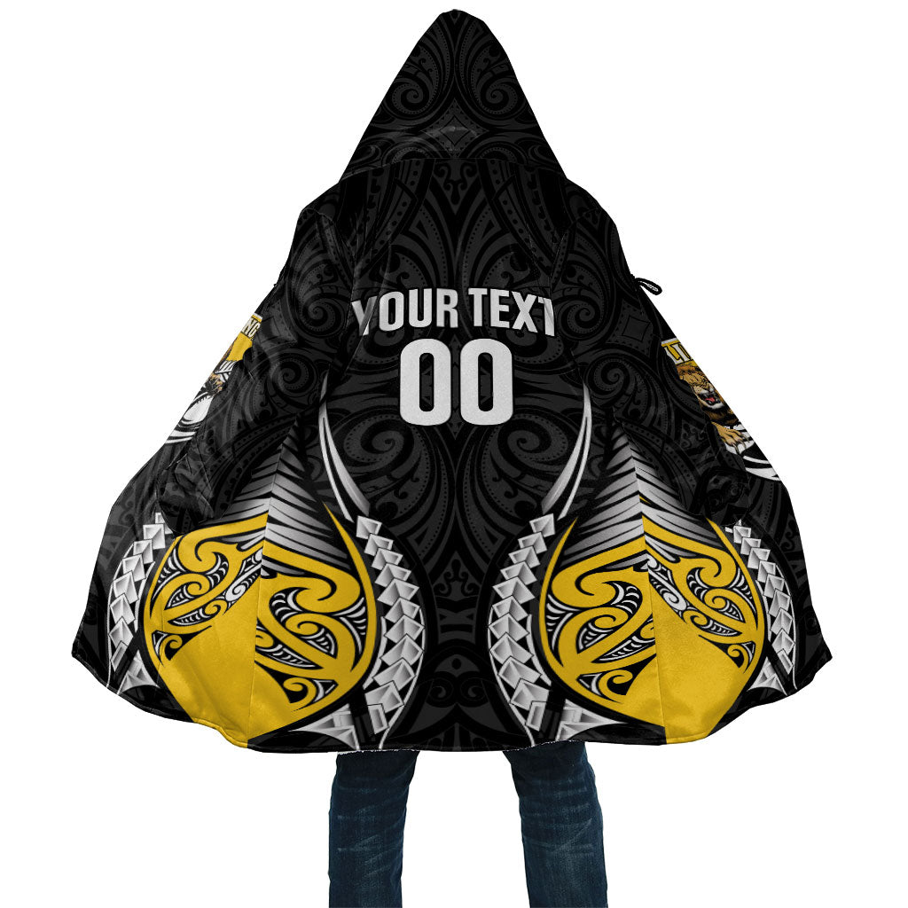 Wellington 2026 Rugby Custom Cloak NZ Maori Silver Fern