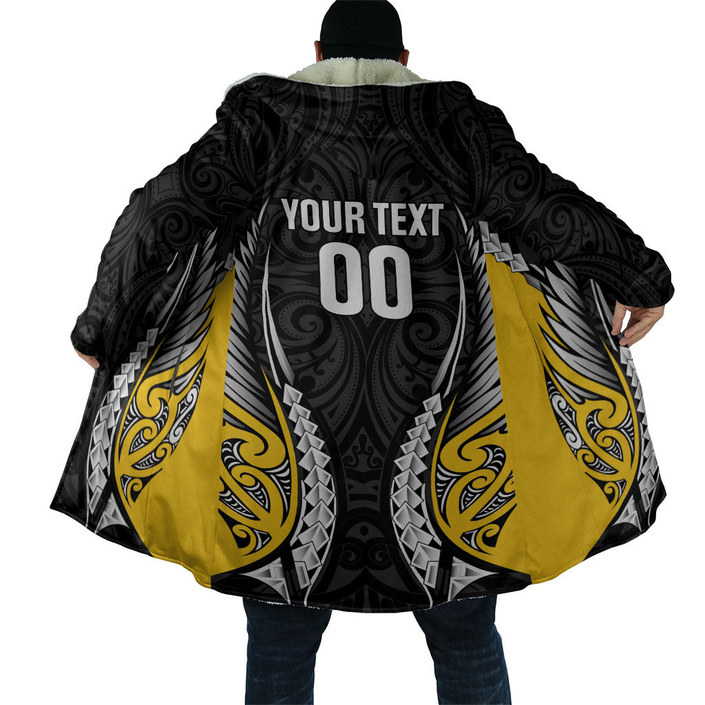 Wellington 2026 Rugby Custom Cloak NZ Maori Silver Fern