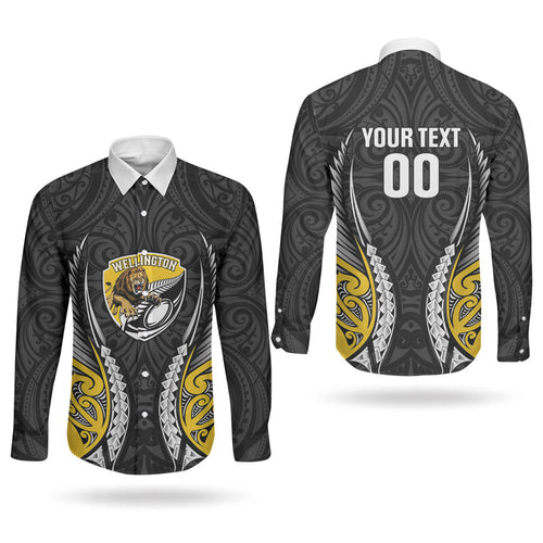 Wellington 2026 Rugby Custom Couples Matching Summer Maxi Dress and Long Sleeve Button Shirt NZ Maori Silver Fern