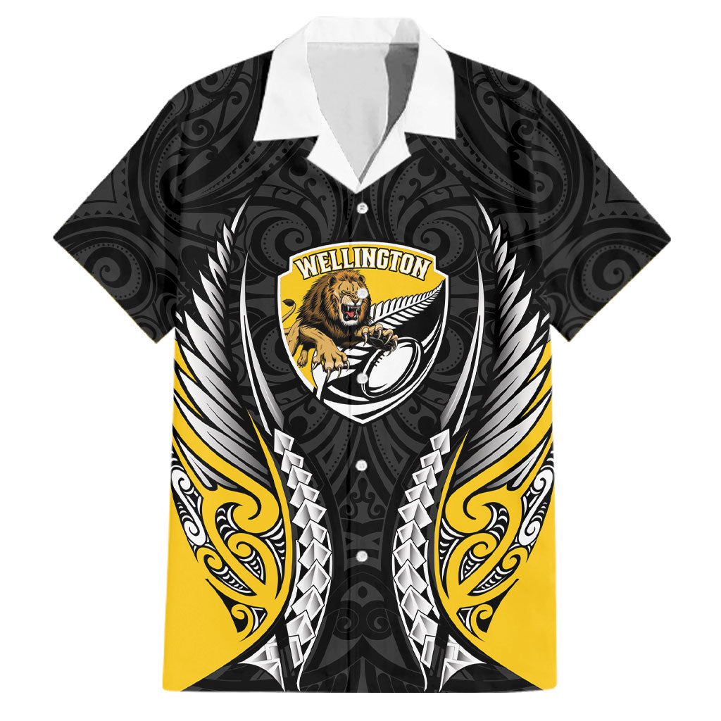Wellington 2026 Rugby Custom Family Matching Puletasi and Hawaiian Shirt NZ Maori Silver Fern