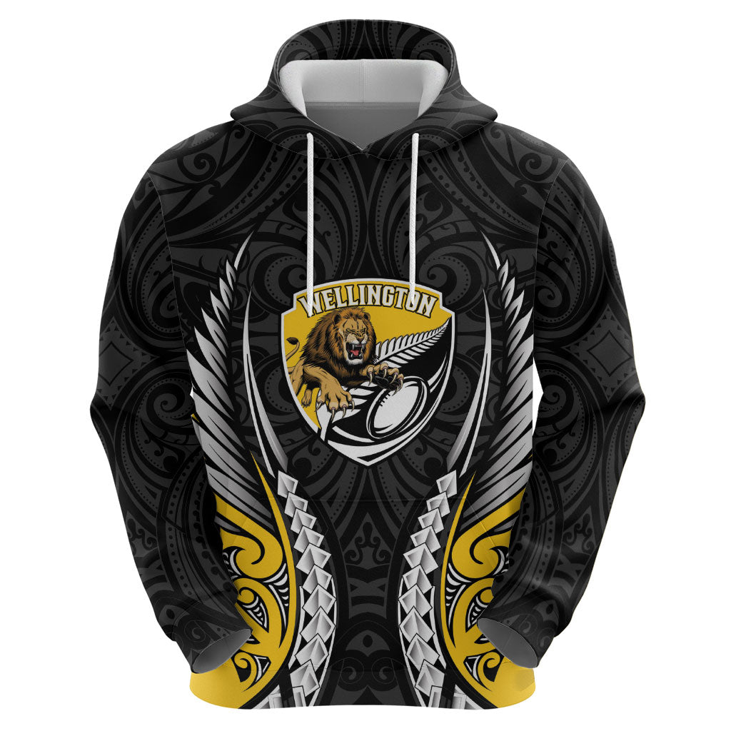 Wellington 2026 Rugby Custom Hoodie NZ Maori Silver Fern