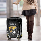 Wellington 2026 Rugby Custom Luggage Cover NZ Maori Silver Fern