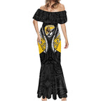 Wellington 2026 Rugby Custom Mermaid Dress NZ Maori Silver Fern