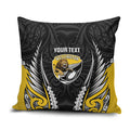 Wellington 2026 Rugby Custom Pillow Cover NZ Maori Silver Fern