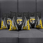 Wellington 2026 Rugby Custom Pillow Cover NZ Maori Silver Fern