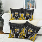 Wellington 2026 Rugby Custom Pillow Cover NZ Maori Silver Fern