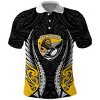 Wellington 2026 Rugby Custom Polo Shirt NZ Maori Silver Fern