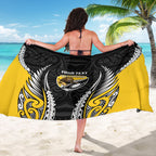 Wellington 2026 Rugby Custom Sarong NZ Maori Silver Fern