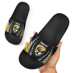 Wellington 2026 Rugby Custom Slide Sandals NZ Maori Silver Fern