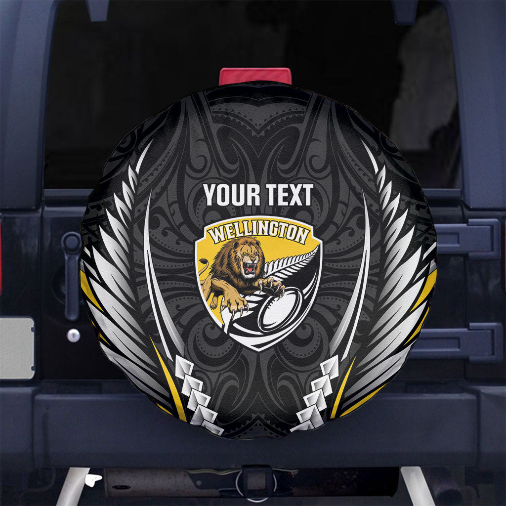 Wellington 2026 Rugby Custom Spare Tire Cover NZ Maori Silver Fern