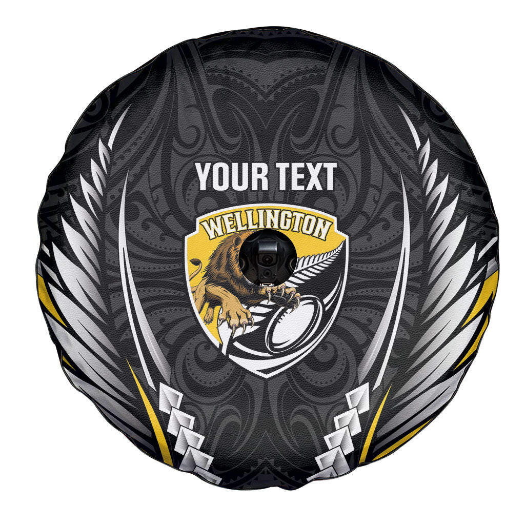 Wellington 2026 Rugby Custom Spare Tire Cover NZ Maori Silver Fern