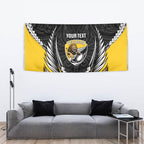 Wellington 2026 Rugby Custom Tapestry NZ Maori Silver Fern