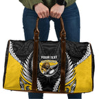 Wellington 2026 Rugby Custom Travel Bag NZ Maori Silver Fern